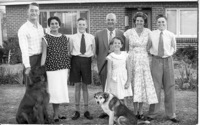 1957 ? ? dog Robin Lady(dog) Harold Janet Edna Ian